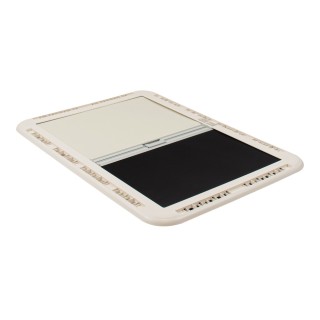 1 - Estrutura interna Heki 2 Vigia Creme com Cortina para Campista e Rede Mosquiteira